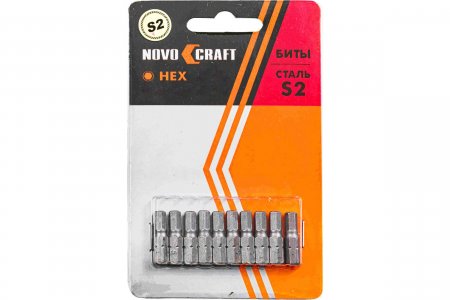 Шестигранные биты NOVOCRAFT B46-21-025060S