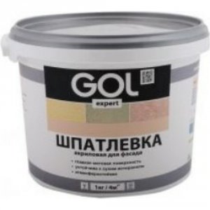 Фасадная акриловая шпатлевка Palizh Expert GOL (11605975)