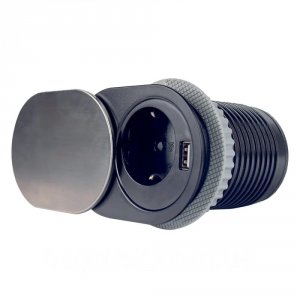 Выдвижной встраиваемый блок розеток GTV AE-BPW1S1UCH-51