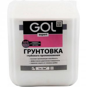 Акриловая грунтовка глубокого проникновения Palizh GOL expert 112 (11605974)