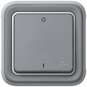 Одноклавишный выключатель Legrand PLEXO (069530 125002)