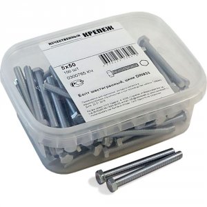 Болт качественный крепеж 5x50 DIN933 558 (100 шт.) (0300765)