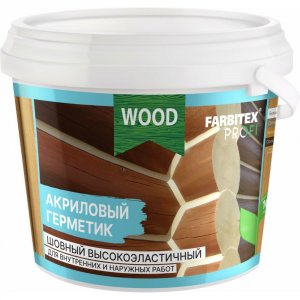 Шовный высокоэластичный акриловый герметик FARBITEX 4300005098