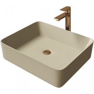 Раковина-чаша Grossman GR-3016BEM 48х37 бежевая матовая