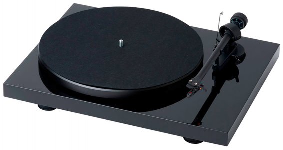Виниловый проигрыватель Pro-Ject Debut RecordMaster II HG Black OM5e