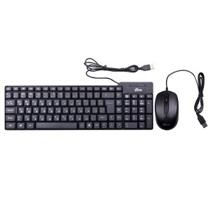 Комплект мыши и клавиатуры Ritmix RKC-010 Black