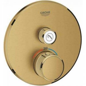 Термостат для ванны/душа GROHE SmartControl встраиваемый, для механизма 35600, холодный рассвет (29118GN0)