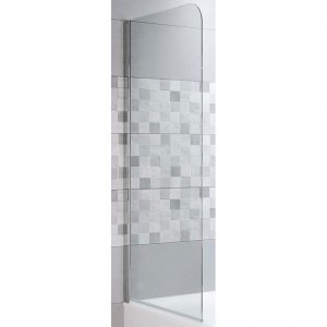 Шторка для ванной RIHO Novik Z108 80 G003043120 (GZT9300075) профиль Хром стекло прозрачное