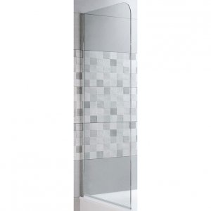 Шторка для ванной RIHO Novik Z500 81 G003042120 (GZT9200124) профиль Хром стекло прозрачное
