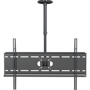 Кронштейн для телевизора Cactus CS-CP04-R черный 37"-70" макс.81.6кг потолочный поворот и наклон