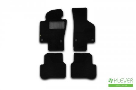 Автомобильные коврики в салон VOLKSWAGEN Passat B6 АКПП 2005-2008 Klever Standard (KLEVER02510601210kh)