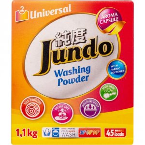 Универсальный стиральный порошок Jundo Универсальный стиральный порошок с кондиционером Jundo Aroma Capsule 2 в 1 , концентрат (4903720021125)