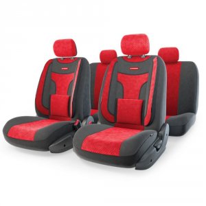 Чехол на сиденье Autoprofi Eco-1105 bk/rd (М) (ECO-1105 BK/RD)