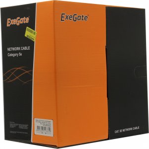Сетевой кабель Exegate EX281821RUS (UTP-2-C5e-CU-S24-IN-PVC-GY-305 UTP)