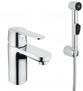 Смеситель для раковины GROHE Get 23238000 с гигиеническим душем Хром