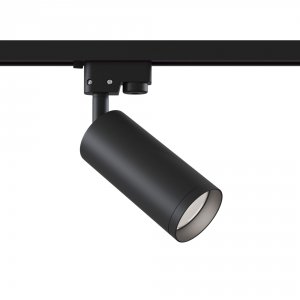 Трековый светильник Maytoni Single phase track system Focus TR004-1-GU10-B Черный