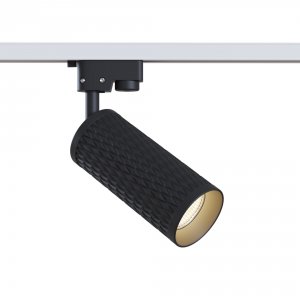 Трековый светильник Maytoni Single phase track system Focus Design TR011-1-GU10-B Черный