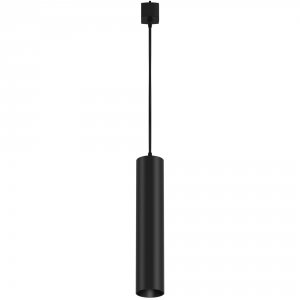 Трековый светильник Maytoni Single phase track system Focus TR025-1-GU10-B Черный