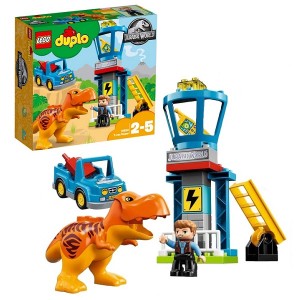 Конструкторы Lego Lego Duplo 10880 Конструктор Лего Дупло Jurassic World Башня Ти-Рекса