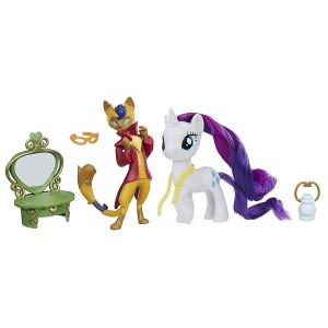 Игровые наборы и фигурки для детей My Little Pony Hasbro My Little Pony B9160/E2246 Игровой набор Уроки Дружбы Рарити и Хитрый Хвост