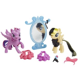 Игровые наборы и фигурки для детей My Little Pony Hasbro My Little Pony B9160/E0996 Игровой набор Уроки Дружбы Искорка и Серенада