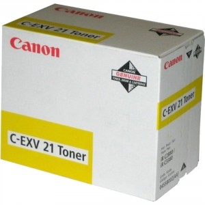 Тонер-картридж Canon C-EXV21 Yellow (0455B002)