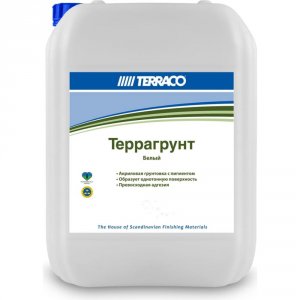 Пигментированный проникающий грунт Terraco TERRAGRUNT WHITE (6812010)