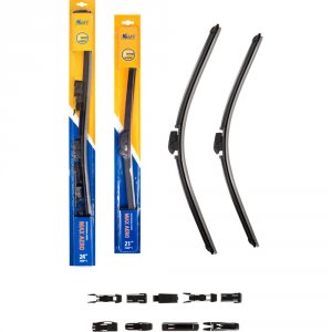 Комплект бескаркасных щеток стеклоочистителя Kraft KT 830853