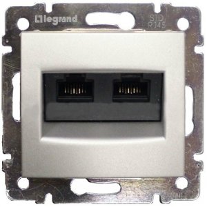 Двойная компьютерная розетка Legrand Valena (770239)