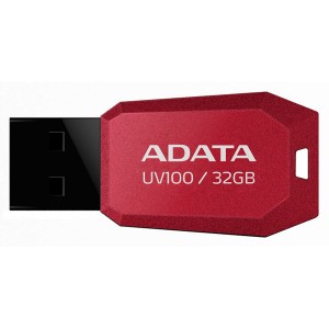 Флеш-диск ADATA UV100 Red 32GB (AUV100-32G-RRD)