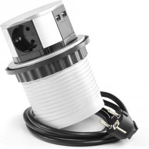 Выдвижной встраиваемый блок розеток GTV AE-BPW3S100U-53
