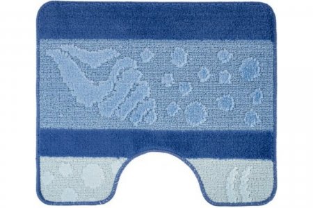 Коврик для ванной комнаты Fora BRICKS WHITE (FOR-PP-BRK50-60W)