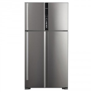 Холодильник с верхней морозильной камерой Широкий Hitachi Big 2 R-V 662 PU3 INX (R-V 662 PU3X INX)
