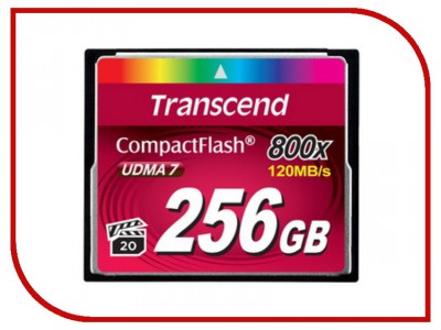 Карта памяти Transcend 800x Ultra Speed (TS256GCF800)