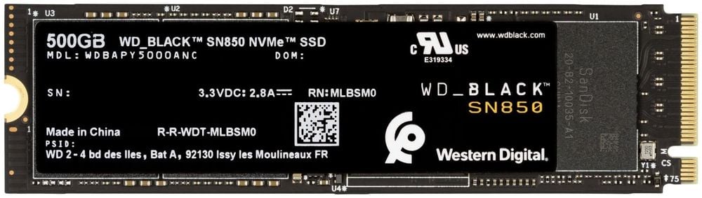 Твердотельный накопитель Western Digital SN850