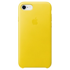 Чехол для iPhone Apple iPhone 8/7 Leather Case Spring Yellow (MRG72ZM/A)