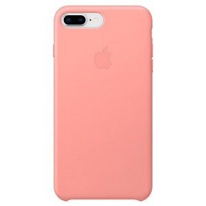 Чехол для iPhone Apple iPhone 8 Plus/7 Plus Leather Case Soft Pink (MRGA2ZM/A)