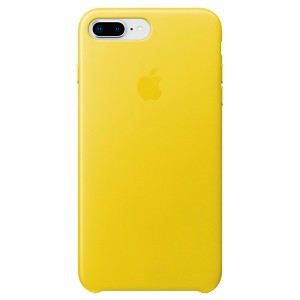 Чехол для iPhone Apple iPhone 8 Plus/7 Plus Leather Case Spring Yellow (MRGC2ZM/A)