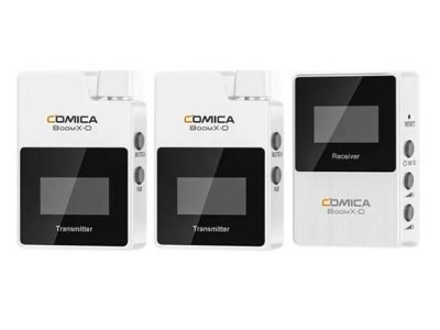 Радиомикрофон Comica BoomX-D D2 White