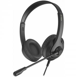 Компьютерная гарнитура A4Tech Fstyler FH100 черный 2м накладные оголовье (FH100 (STONE BLACK))