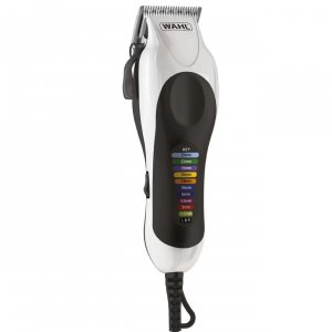 Машинка для стрижки Wahl Color Pro Plus белый/серебристый (20104.0460)