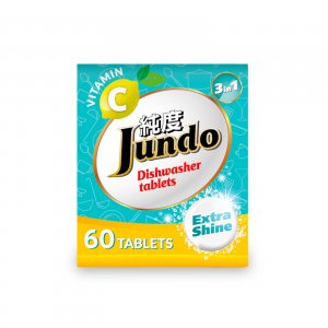 Таблетки для посудомоечных машин Jundo Таблетки для посудомоечной машины 3 в 1 с витамином С и активным кислородом 60 шт. (4903720021149)
