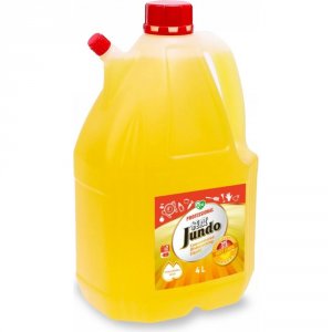 Гель для мытья посуды Jundo Концентрированный ЭКО гель с гиалуроновой кислотой Juicy Lemon 4 л (4903720020241)