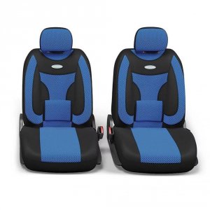 Чехол на сиденье Autoprofi Eco-1105 bk/bl (М) (ECO-1105 BK/BL)