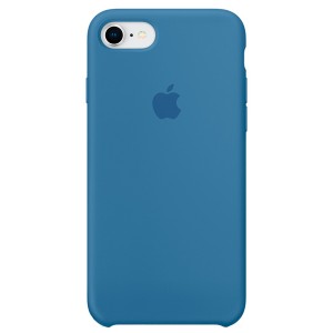 Чехол для iPhone Apple iPhone 8/7 Silicone Case Denim Blue (MRFR2ZM/A)