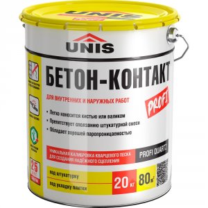 Грунтовка UNIS Бетон-Контакт Profi (4607005183583)