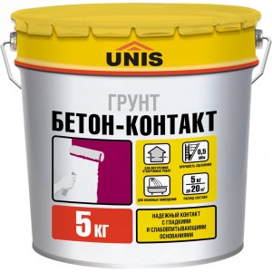 Грунтовка UNIS Бетон-Контакт Profi (4607005183637)