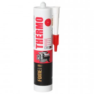 Высокотемпературный силиконовый герметик FOME FLEX Thermo (11601932)