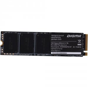 SSD M.2 накопитель Digma PCI-E x4 Mega G1 2Tb (DGSM3002TG13T)