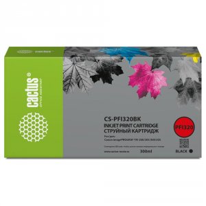 Картридж для струйного принтера Cactus CS-PFI320BK